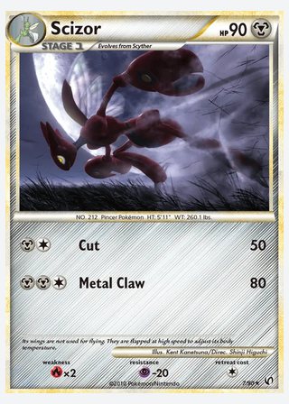 Scizor — catalogusbeeld