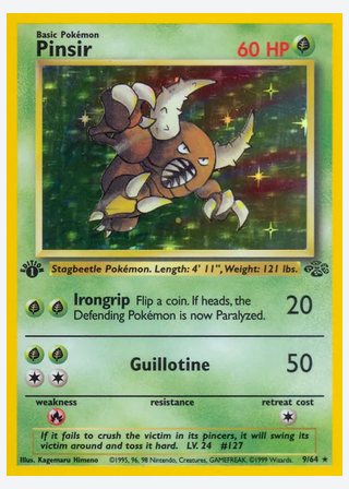 Pinsir — catalogusbeeld