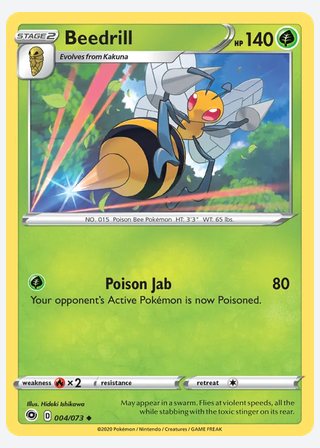 Beedrill — catalogusbeeld