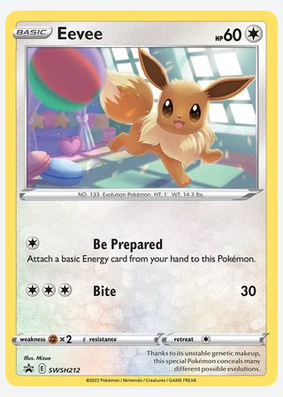 Eevee — catalogusbeeld