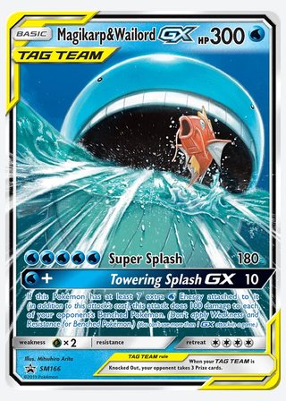 Magikarp & Wailord GX — catalogusbeeld