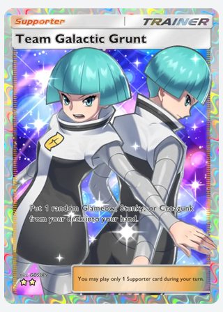Team Galactic Grunt — catalogusbeeld