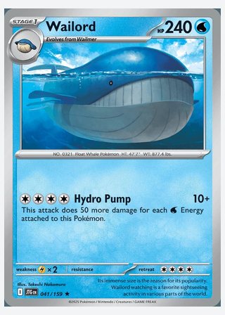 Wailord — catalogusbeeld