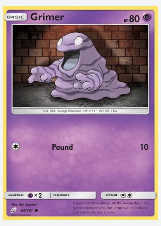 Grimer — catalogusbeeld