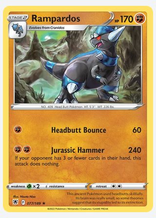 Rampardos — catalogusbeeld