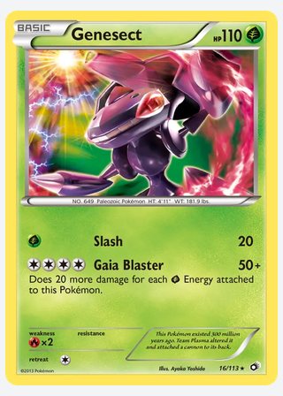 Genesect — catalogusbeeld