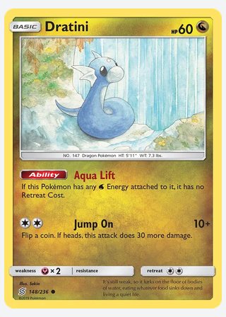 Dratini — catalogusbeeld