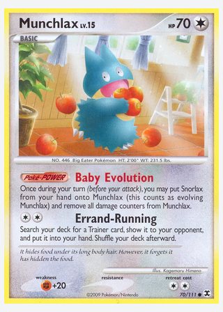 Munchlax — catalogusbeeld