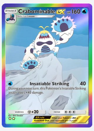 Crabominable ex — catalogusbeeld