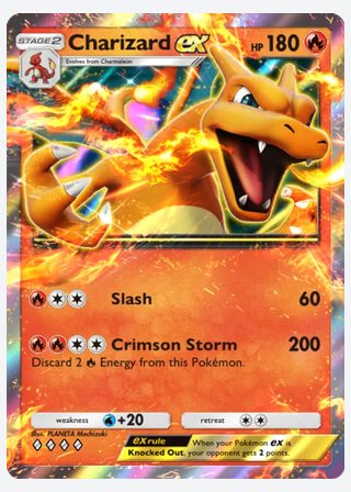 Charizard ex — catalogusbeeld