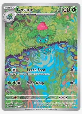 Ivysaur — catalogusbeeld