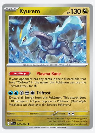 Kyurem — catalogusbeeld