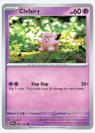 Clefairy — catalogusbeeld