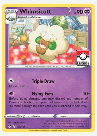Whimsicott — catalogusbeeld