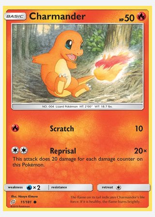 Charmander — catalogusbeeld