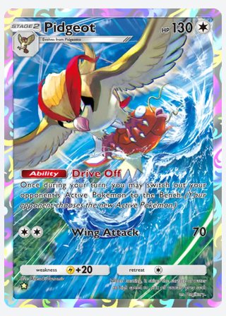 Pidgeot — catalogusbeeld