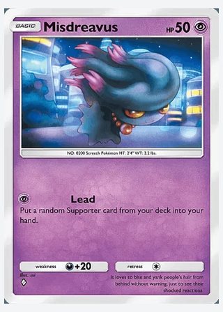 Misdreavus — catalogusbeeld