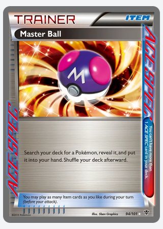 Master Ball — catalogusbeeld