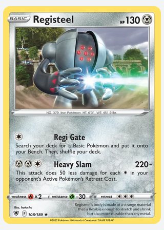 Registeel — catalogusbeeld