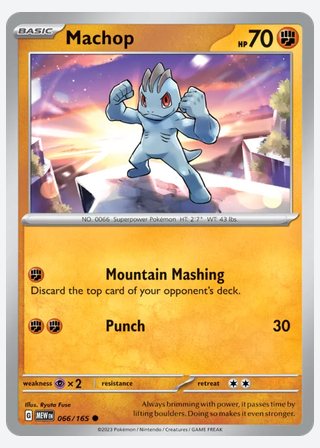 Machop — catalogusbeeld