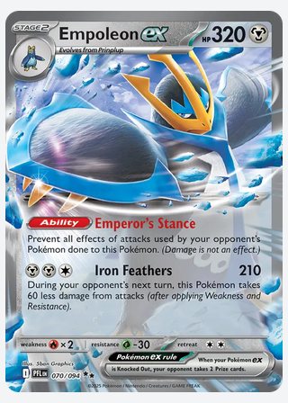 Empoleon ex — catalogusbeeld
