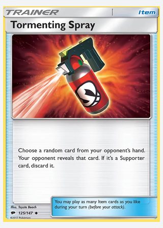 Tormenting Spray — catalogusbeeld