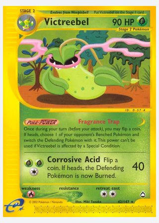 Victreebel — catalogusbeeld