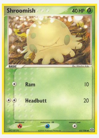 Shroomish — catalogusbeeld