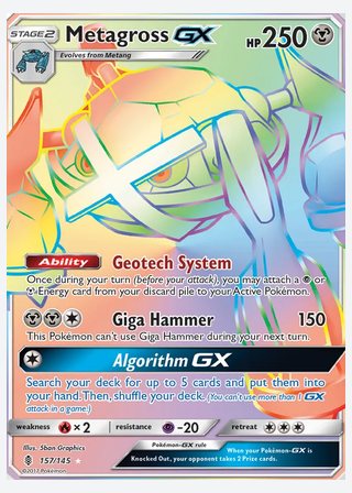 Metagross GX — catalogusbeeld