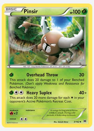 Pinsir — catalogusbeeld