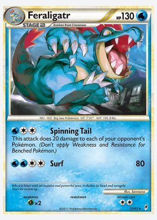 Feraligatr — catalogusbeeld