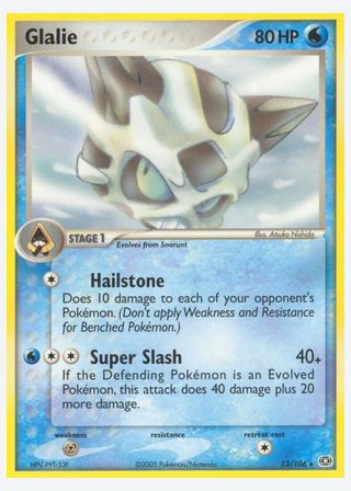 Glalie — catalogusbeeld