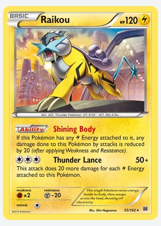 Raikou — catalogusbeeld