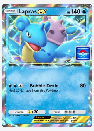 Lapras ex — catalogusbeeld