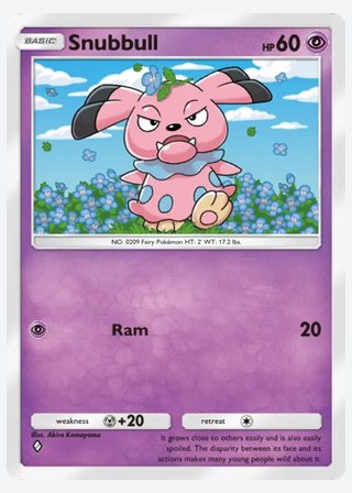 Snubbull — catalogusbeeld