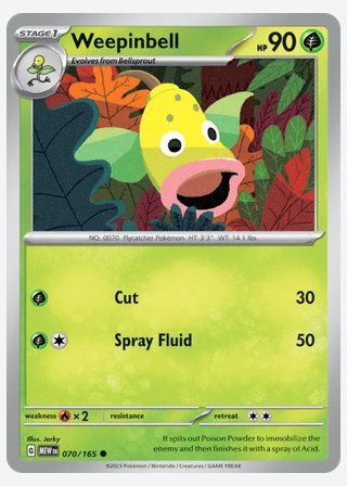 Weepinbell — catalogusbeeld