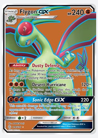 Flygon GX — catalogusbeeld