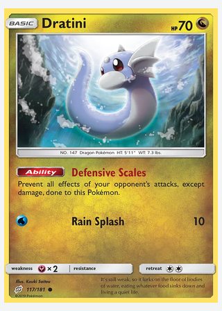 Dratini — catalogusbeeld
