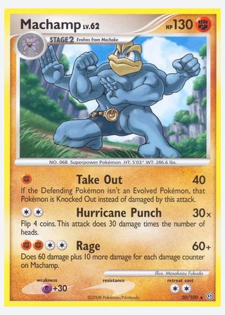 Machamp — catalogusbeeld