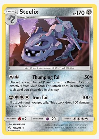 Steelix — catalogusbeeld
