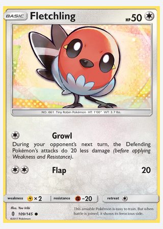 Fletchling — catalogusbeeld