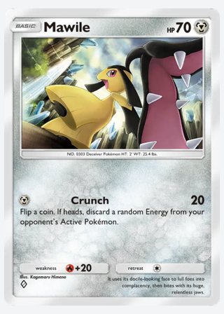 Mawile — catalogusbeeld