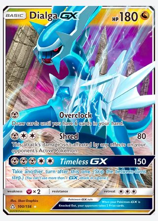 Dialga GX — catalogusbeeld