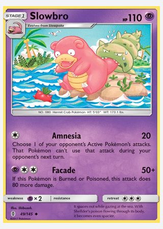 Slowbro — catalogusbeeld