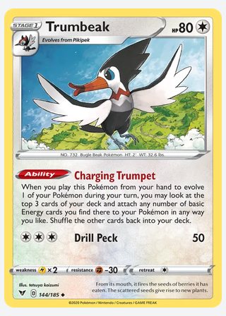 Trumbeak — catalogusbeeld