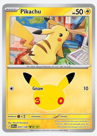 Pikachu — catalogusbeeld