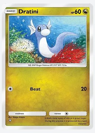Dratini — catalogusbeeld