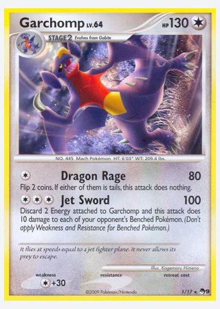 Garchomp — catalogusbeeld