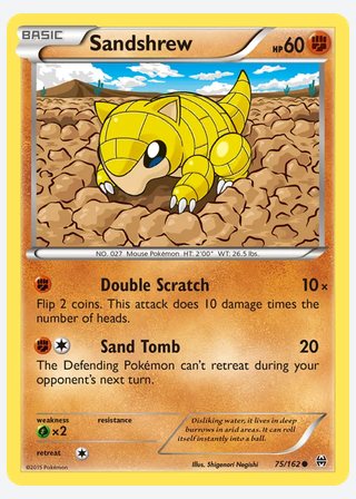 Sandshrew — catalogusbeeld