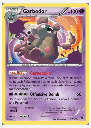 Garbodor — catalogusbeeld
